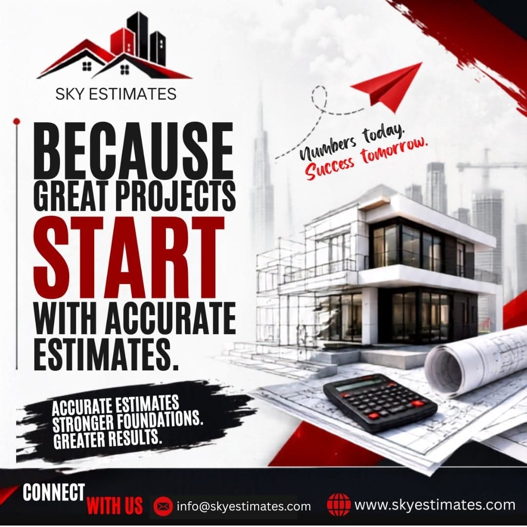 Great projects start with accurate estimates