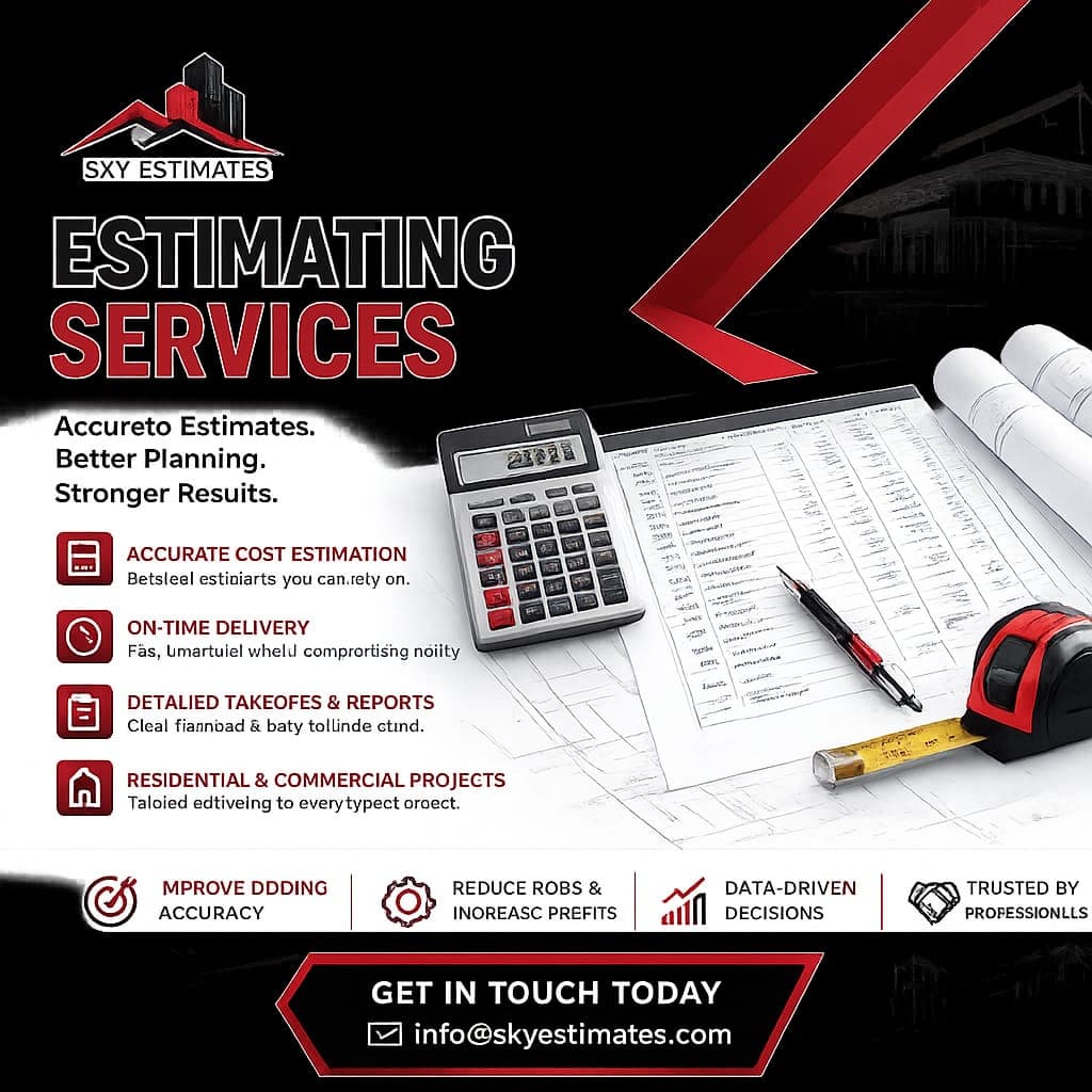 Sky Estimates estimating services overview